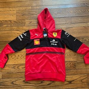 Fuel For Fans Scuderia Ferrari F1 Men's 2022 Team Hooded Sweatshirt